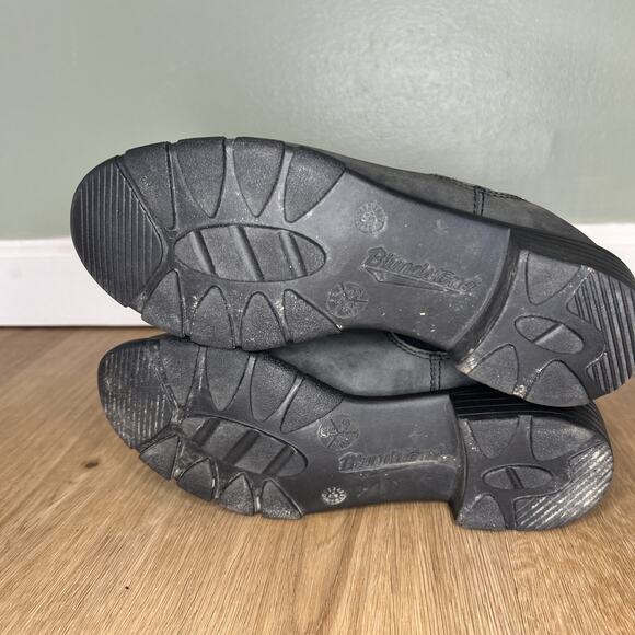 Blundstone Womens US 6.5 Boot UK 3.5 BL 1971 Ankle Chelsea Low Heel Rustic Black - Picture 7 of 8